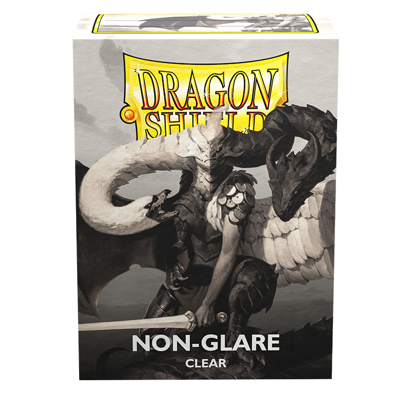 Dragon Shield: Standard 100ct Sleeves (Non-Glare Matte) - Clear