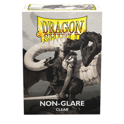 Dragon Shield: Standard 100ct Sleeves (Non-Glare Matte) - Clear