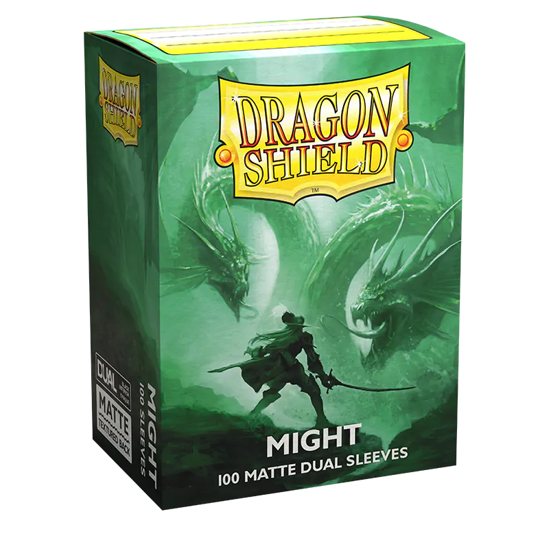 Dragon Shield: Standard 100ct Sleeves (Dual Matte) - Might