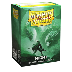 Dragon Shield: Standard 100ct Sleeves (Dual Matte) - Might