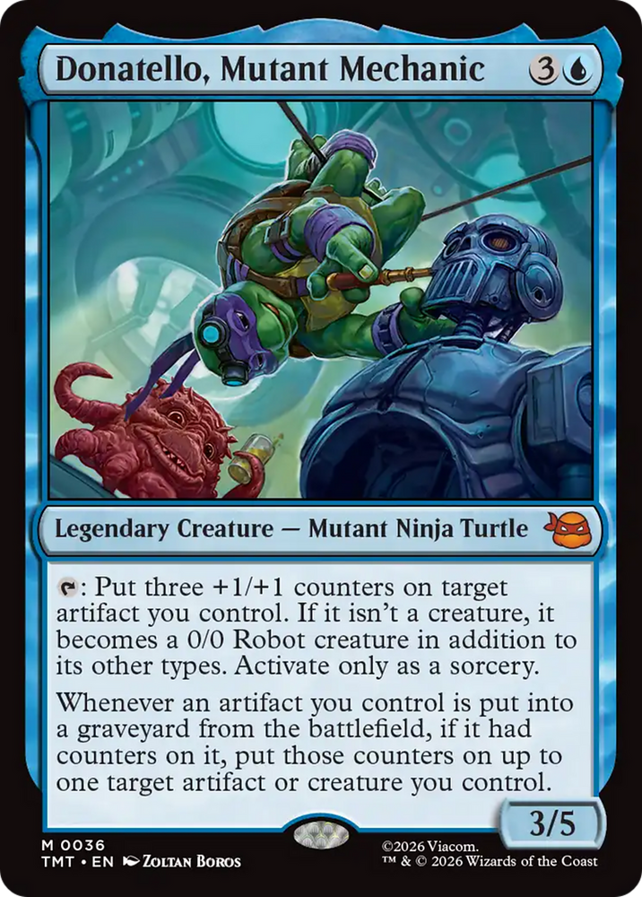 Donatello, Mutant Mechanic [Teenage Mutant Ninja Turtles]