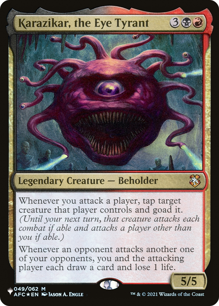 Karazikar, the Eye Tyrant [The List]