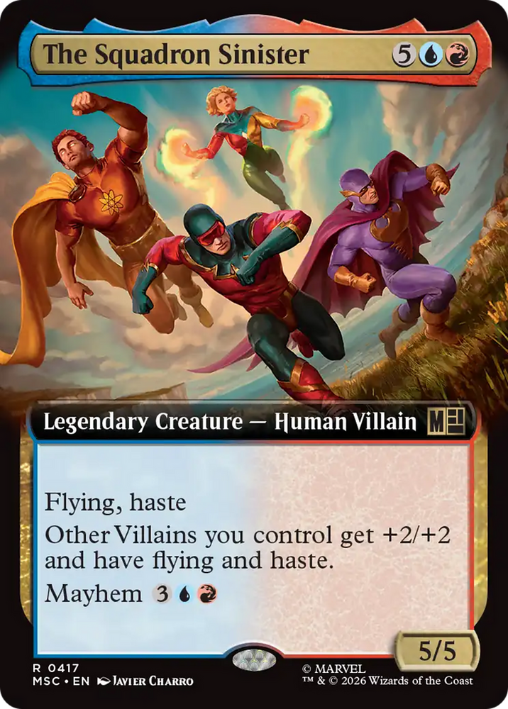 The Squadron Sinister (Extended Art) [Marvel Super Heroes Commander]