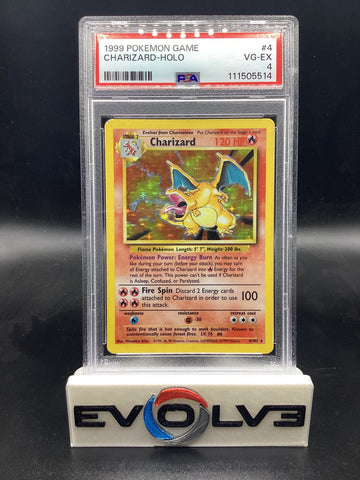 Charizard (4/102) [Pokemon: Base Set] PSA 4