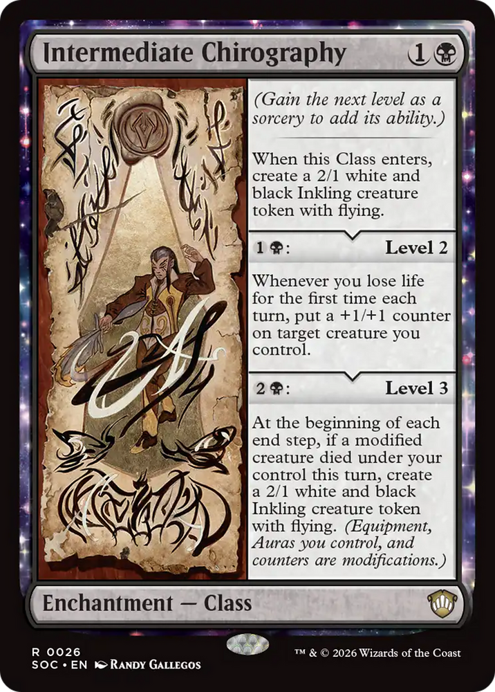 Intermediate Chirography [Secrets of Strixhaven Commander]