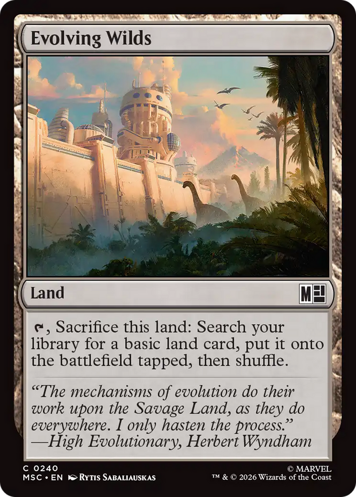Evolving Wilds [Marvel Super Heroes Commander]