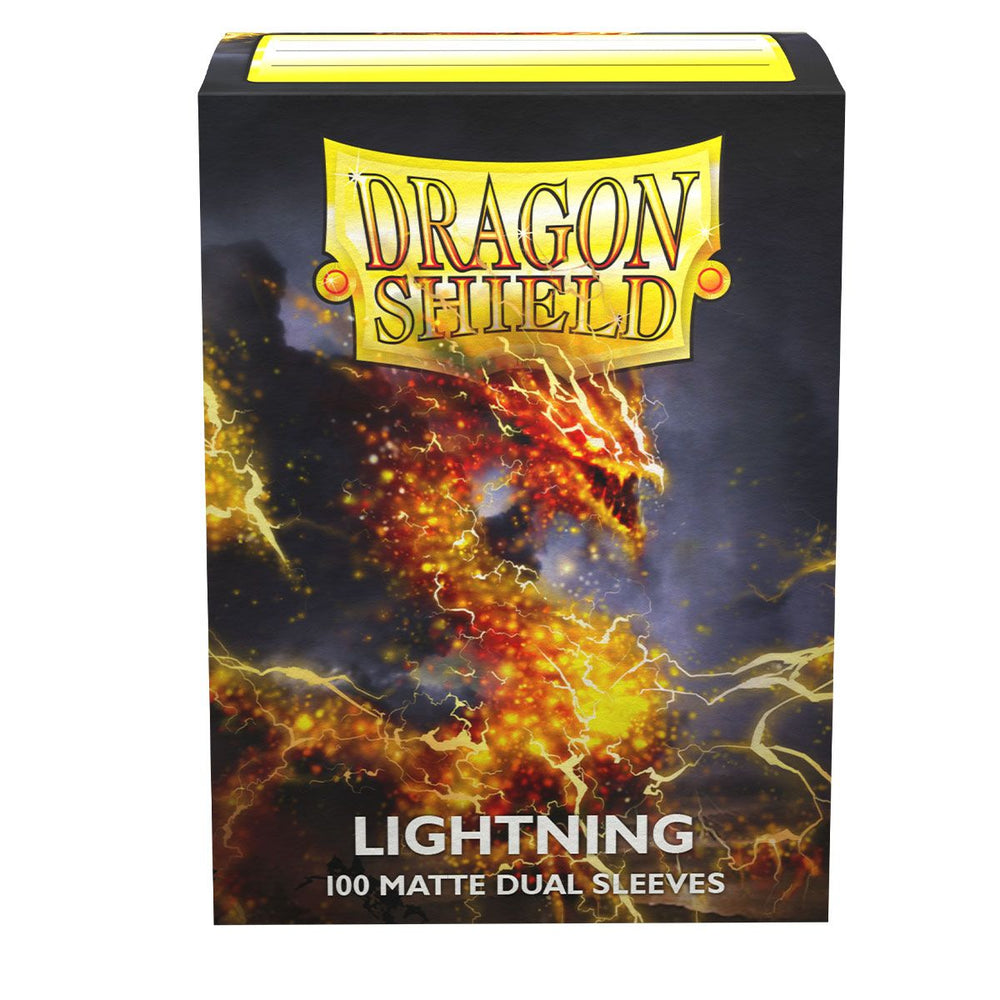 Dragon Shield: Standard 100ct Sleeves (Dual Matte) - Lightning