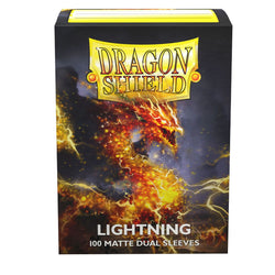 Dragon Shield: Standard 100ct Sleeves (Dual Matte) - Lightning