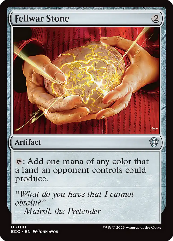 Fellwar Stone [Lorwyn Eclipsed Commander]