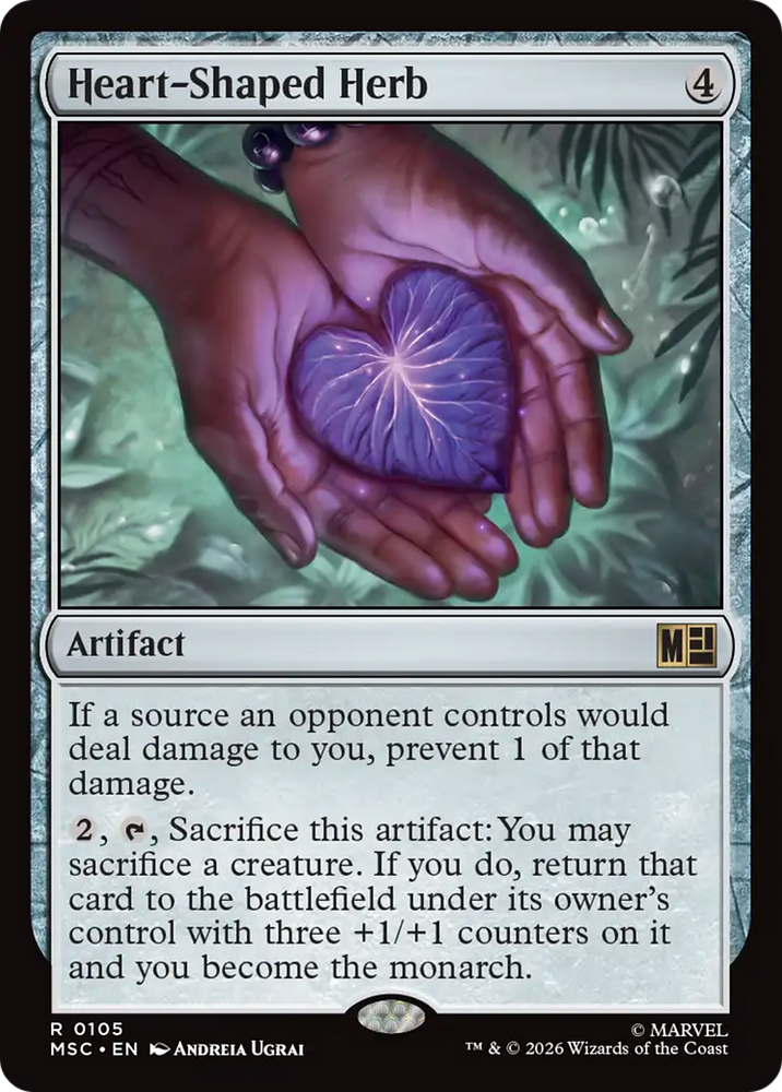 Heart-Shaped Herb (Surge Foil) [Marvel Super Heroes Commander]