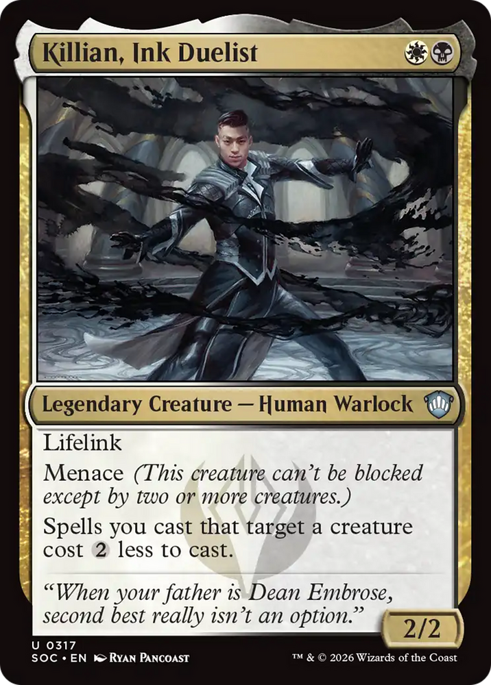 Killian, Ink Duelist [Secrets of Strixhaven Commander]