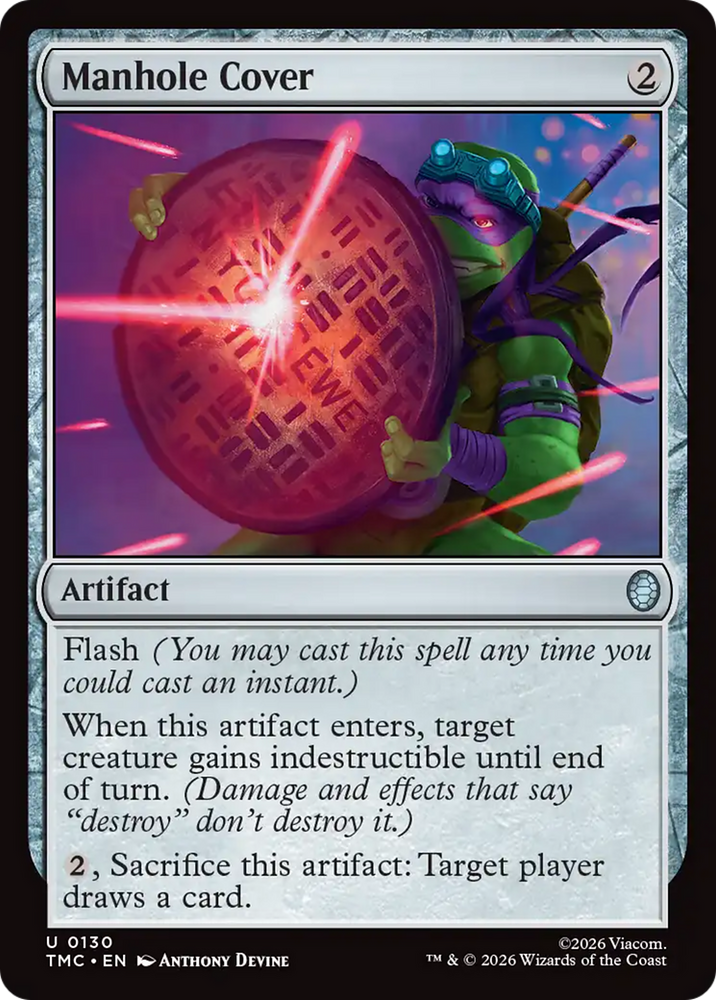 Manhole Cover [Teenage Mutant Ninja Turtles Commander]