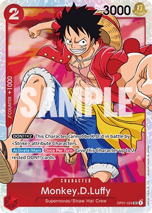 Monkey.D.Luffy (OP01-024) [Romance Dawn]
