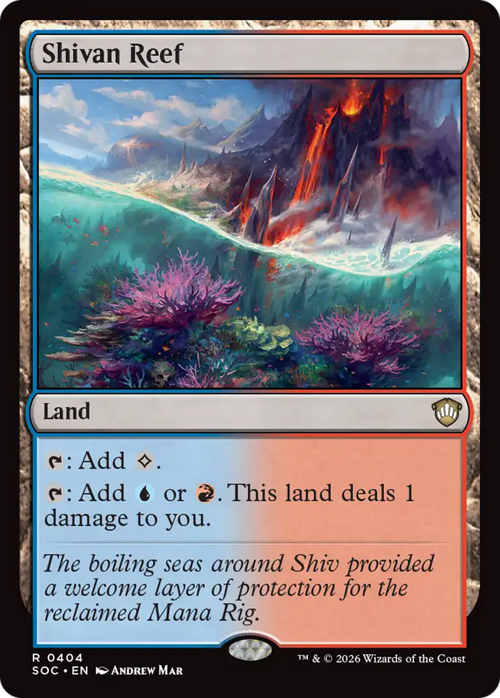 Shivan Reef [Secrets of Strixhaven Commander]