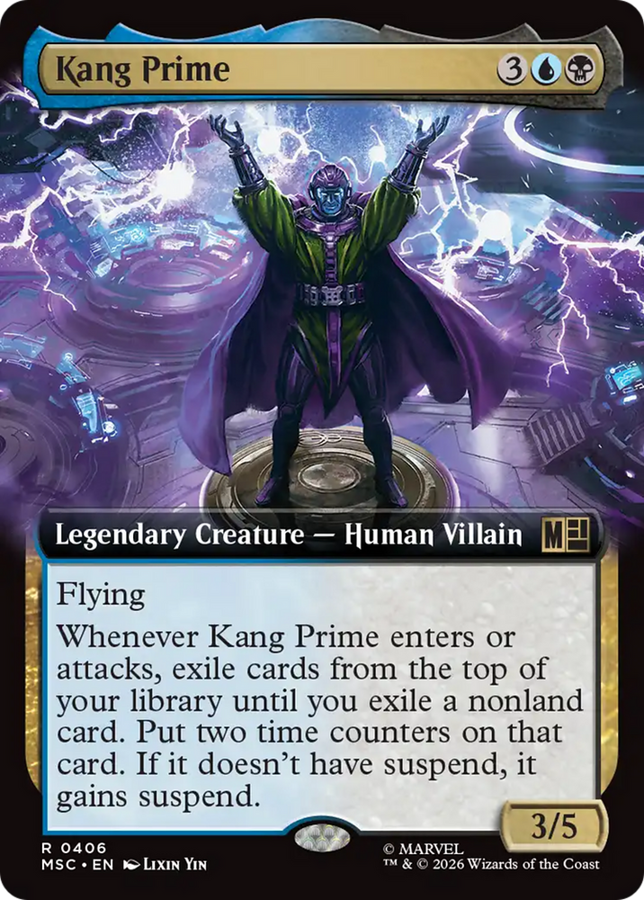Kang Prime (Extended Art) [Marvel Super Heroes Commander]