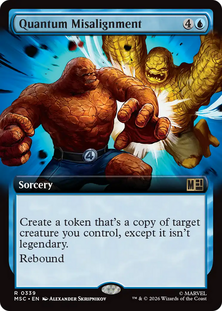 Quantum Misalignment (Extended Art) [Marvel Super Heroes Commander]