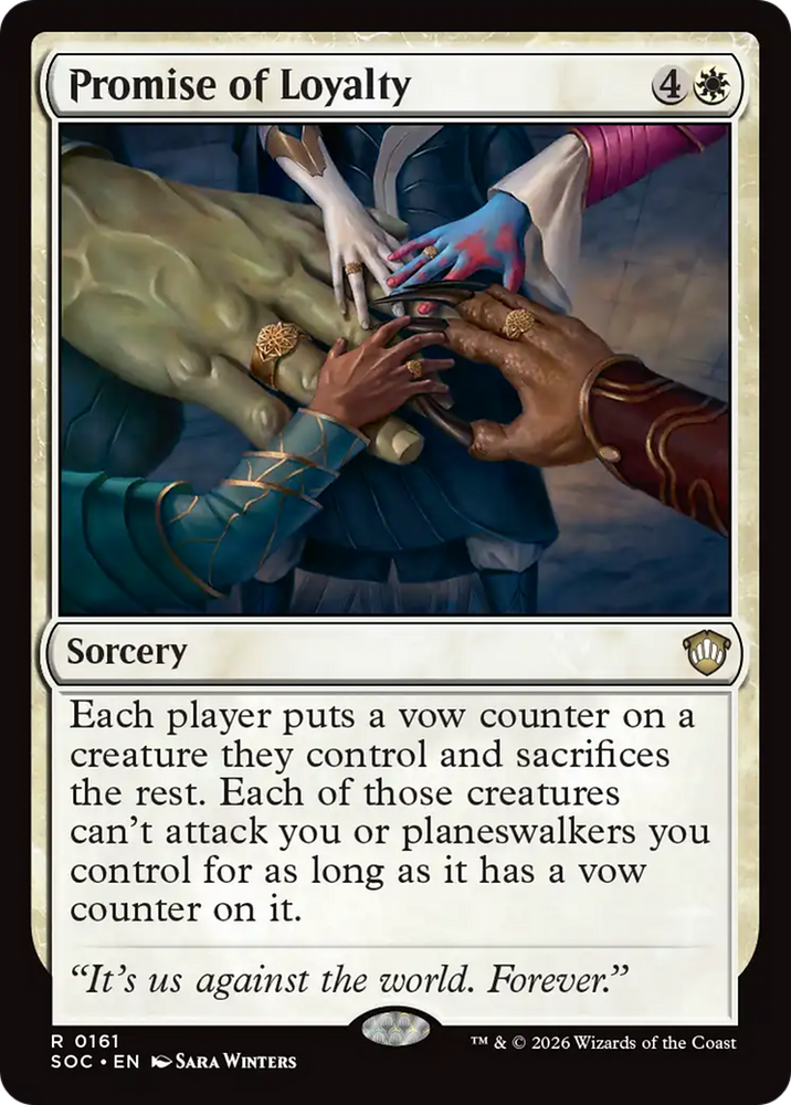 Promise of Loyalty [Secrets of Strixhaven Commander]