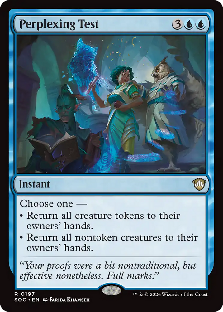 Perplexing Test [Secrets of Strixhaven Commander]
