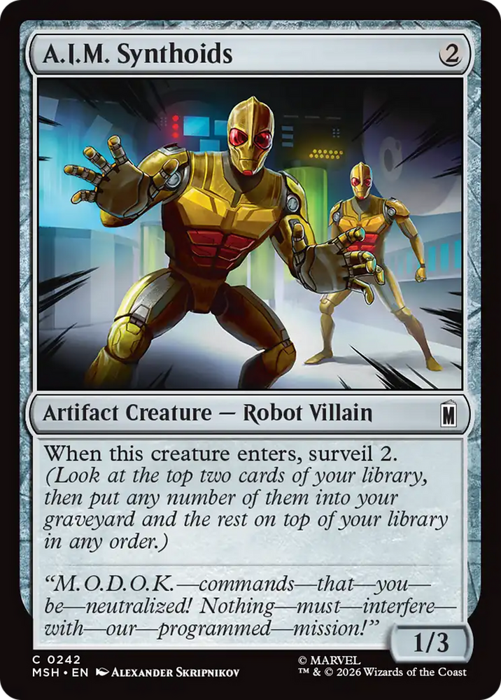A.I.M. Synthoids [Marvel Super Heroes]