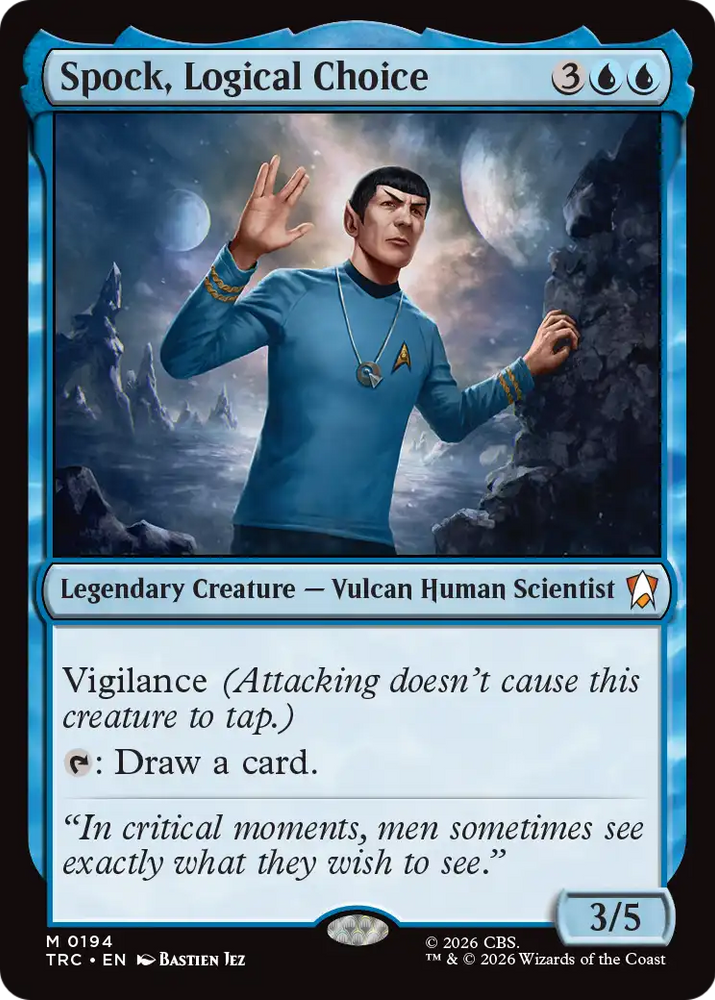 Spock, Logical Choice [Star Trek Commander]