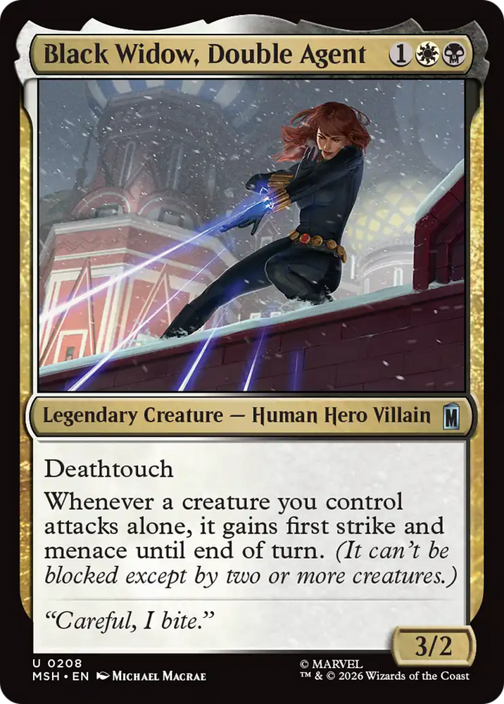 Black Widow, Double Agent [Marvel Super Heroes]