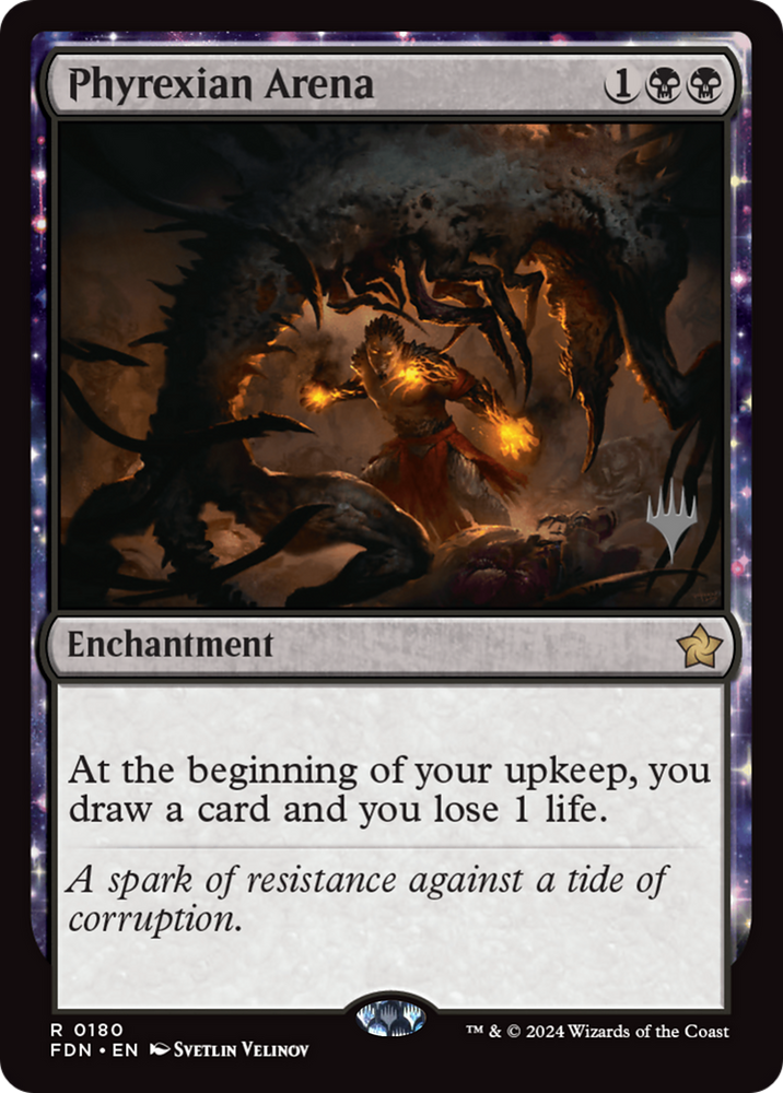 Phyrexian Arena [Foundations Promos]