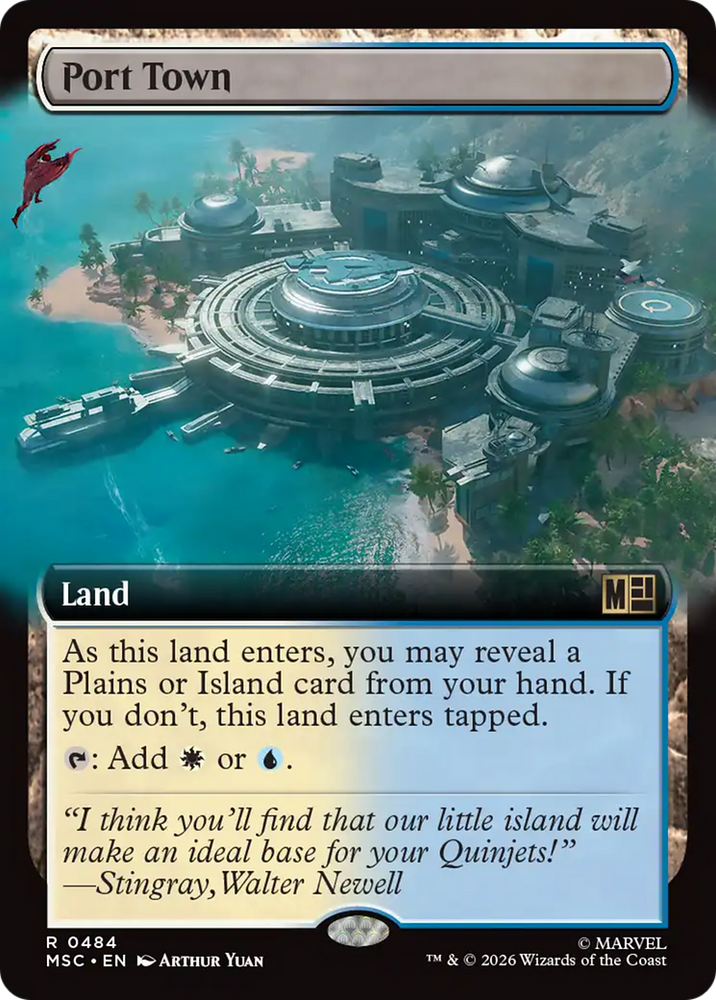 Port Town (Extended Art) [Marvel Super Heroes Commander]