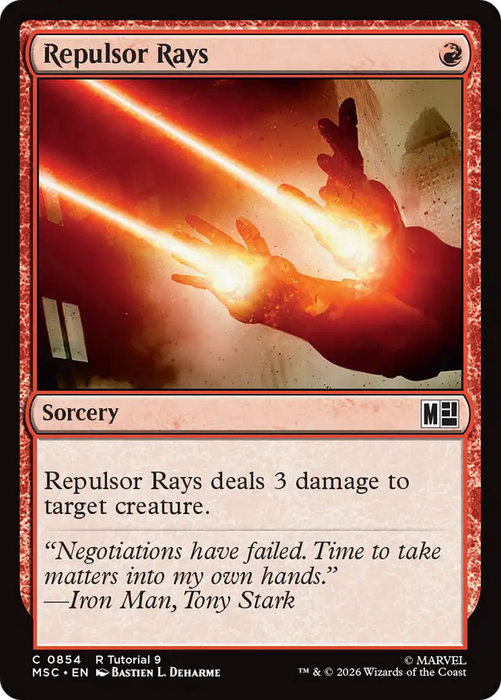 Repulsor Rays (0854) [Marvel Super Heroes Commander]