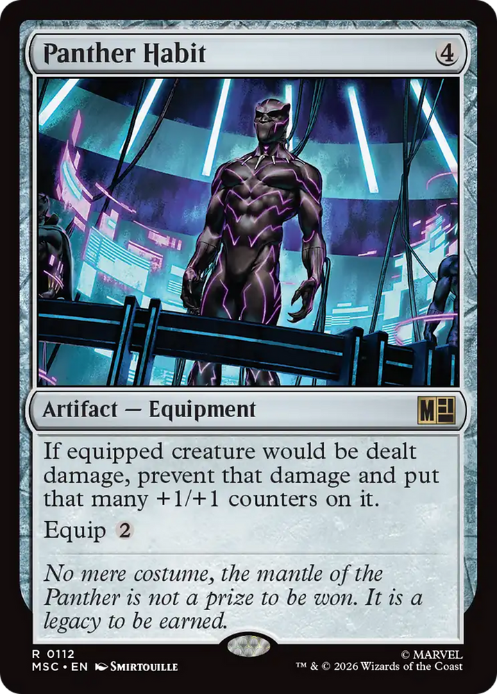 Panther Habit [Marvel Super Heroes Commander]