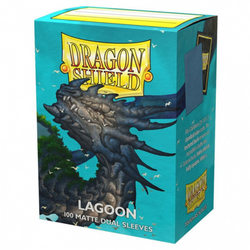 Dragon Shield: Standard 100ct Sleeves (Dual Matte) - Lagoon