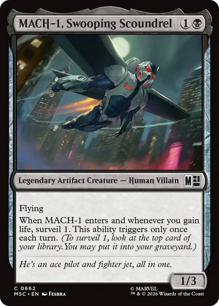 MACH-1, Swooping Scoundrel [Marvel Super Heroes Commander]