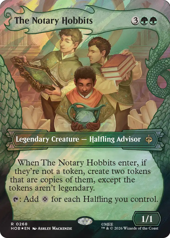 The Notary Hobbits (Showcase) (Surge Foil) [The Hobbit]