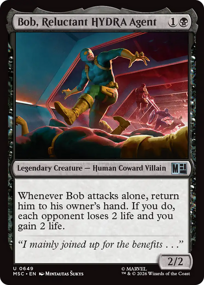 Bob, Reluctant HYDRA Agent [Marvel Super Heroes Commander]