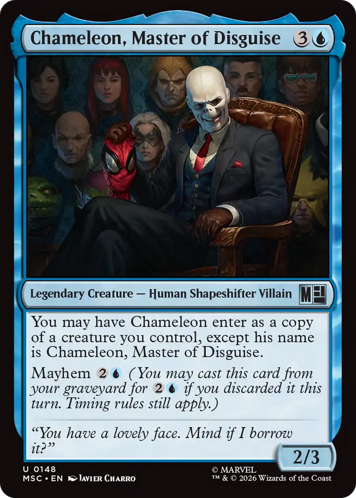 Chameleon, Master of Disguise (Surge Foil) [Marvel Super Heroes Commander]