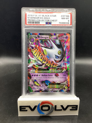 M Gengar EX (XY166) [Pokemon X & Y: Black Star Promos] PSA 8