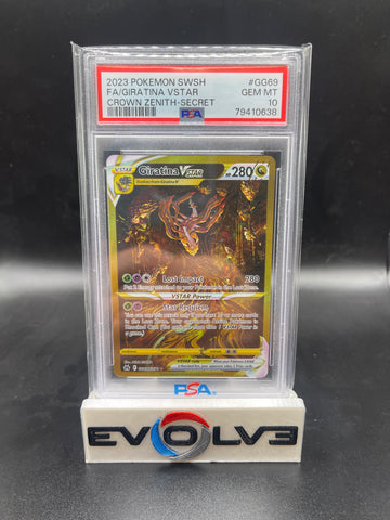 Giratina VSTAR (GG69/GG70) [Sword & Shield: Crown Zenith] PSA 10