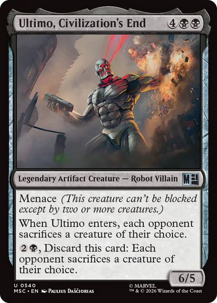 Ultimo, Civilization's End [Marvel Super Heroes Commander]