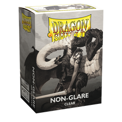 Dragon Shield: Standard 100ct Sleeves (Non-Glare Matte) - Clear