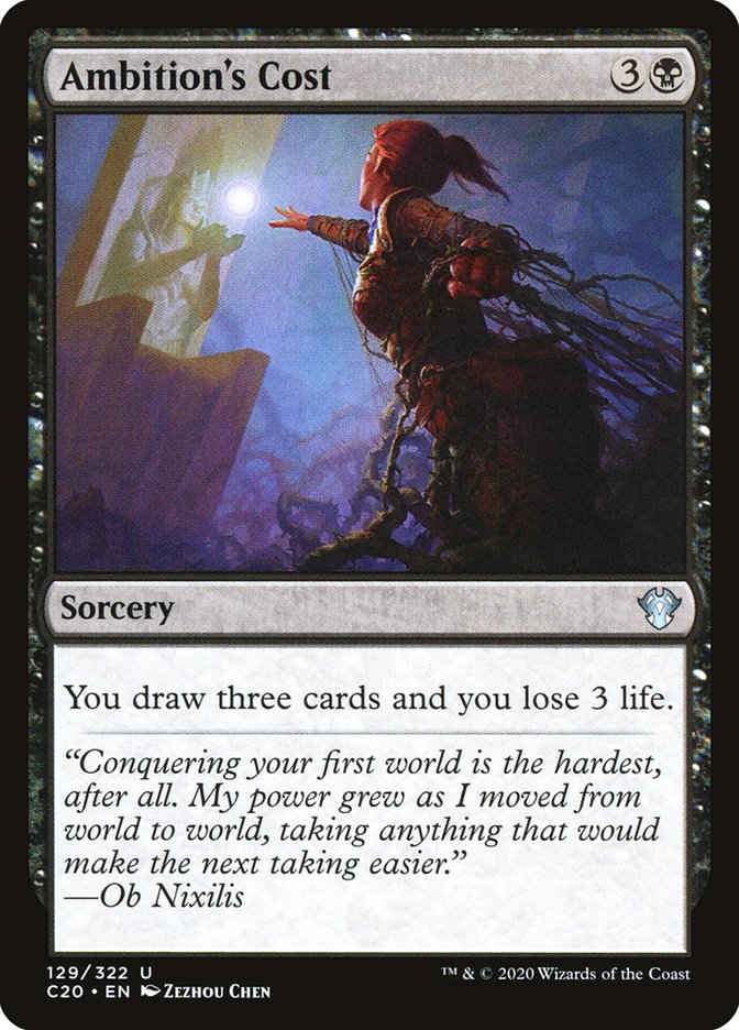 Ambition's Cost [Commander 2020]