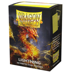 Dragon Shield: Standard 100ct Sleeves (Dual Matte) - Lightning