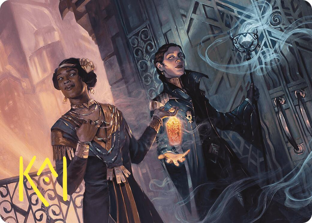 Bribery Art Card (Gold-Stamped Signature) [Commander Masters Art Series]