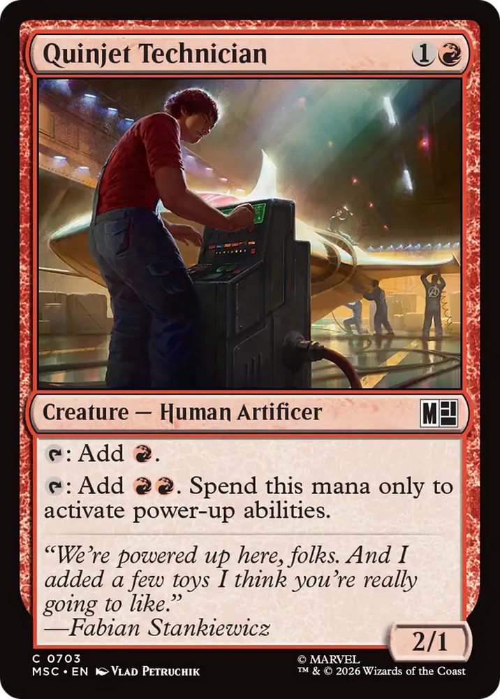 Quinjet Technician [Marvel Super Heroes Commander]