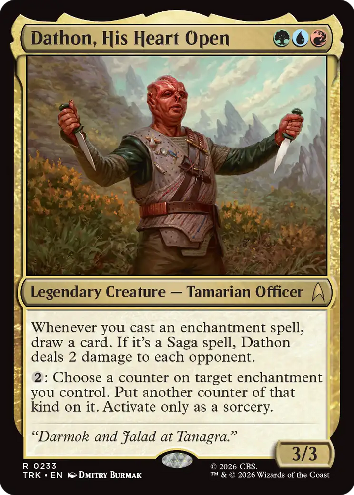 Dathon, His Heart Open [Star Trek]