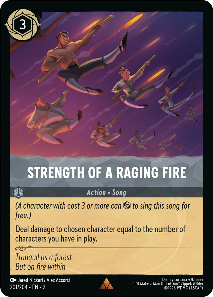 Strength of a Raging Fire (2) (201/204) [Rise of the Floodborn]