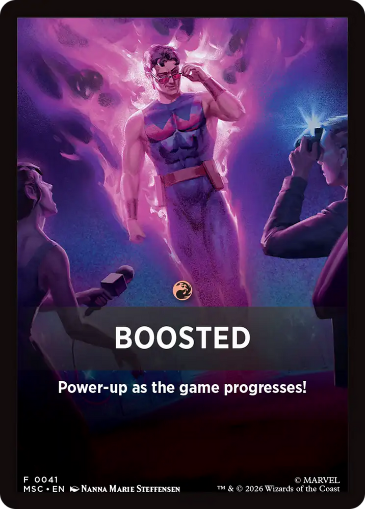 Boosted Theme Card [Marvel Super Heroes Commander]