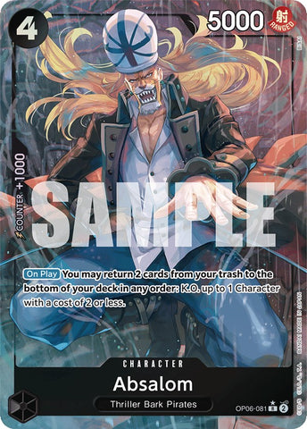 Absalom (OP06-081) (Alternate Art) [Wings of the Captain]