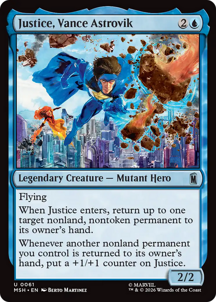 Justice, Vance Astrovik [Marvel Super Heroes]