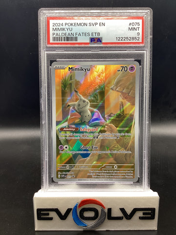 Mimikyu (075) [Pokemon Scarlet & Violet: Black Star Promos] PSA 9