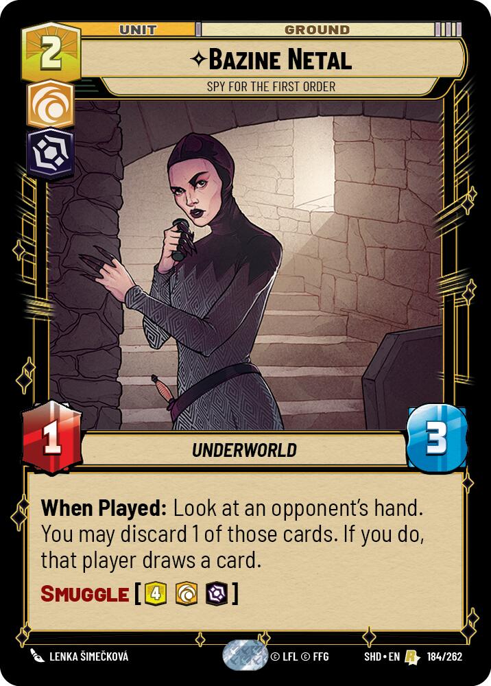 Bazine Netal - Spy for the First Order (184/262) (184/262) [Shadows of the Galaxy]