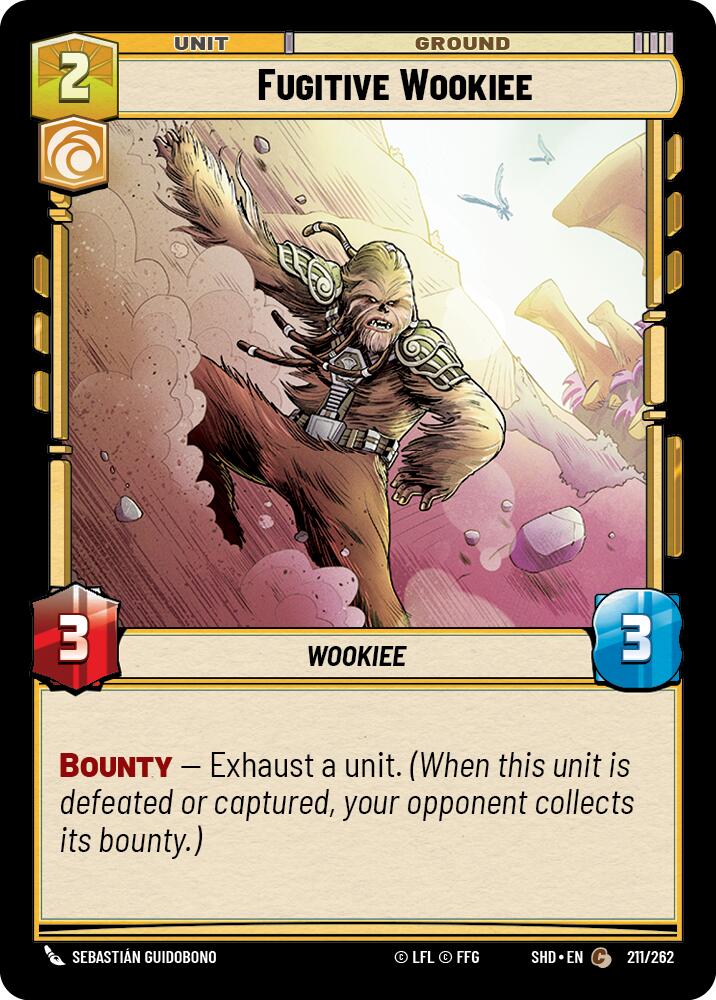 Fugitive Wookiee (211/262) (211/262) [Shadows of the Galaxy]